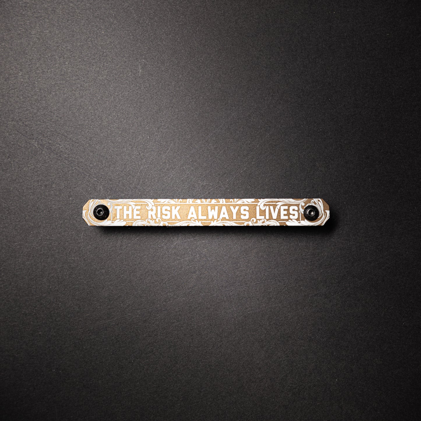 The Risk Always Lives - Large Tag
