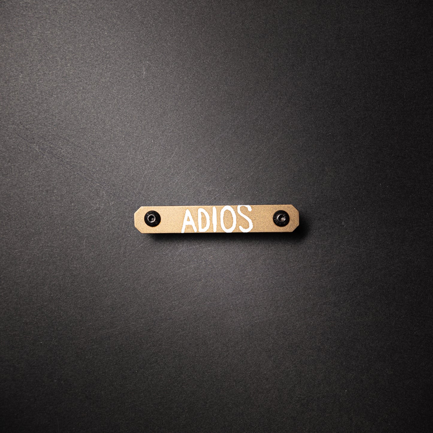 Adios - Small Tag