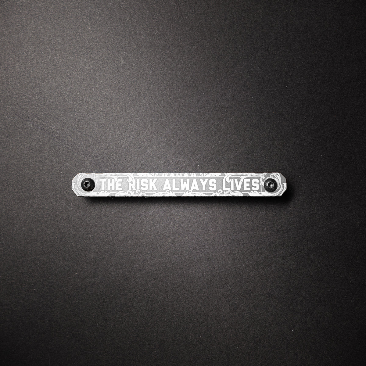 The Risk Always Lives - Large Tag