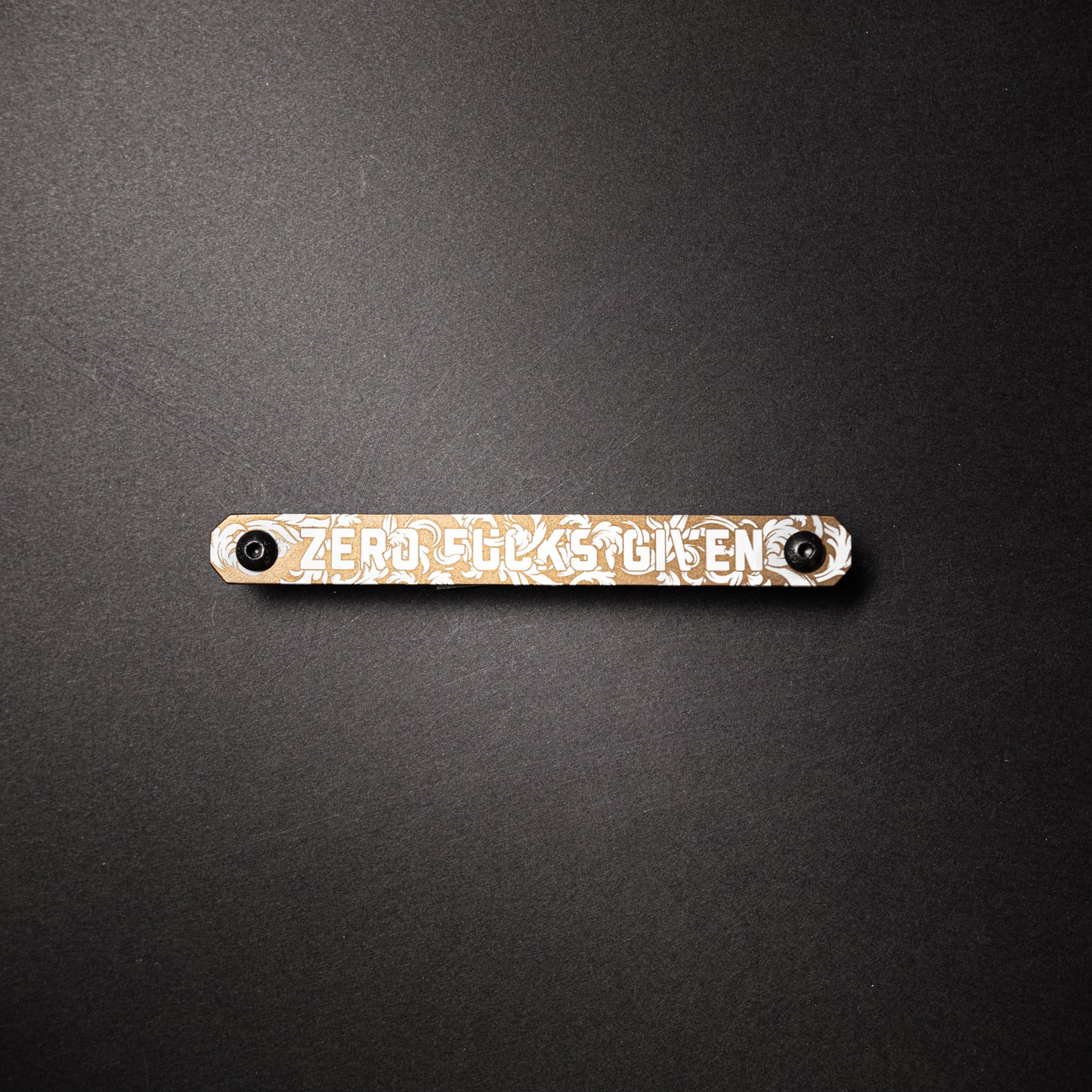 Zero Fucks Given - Large Tag