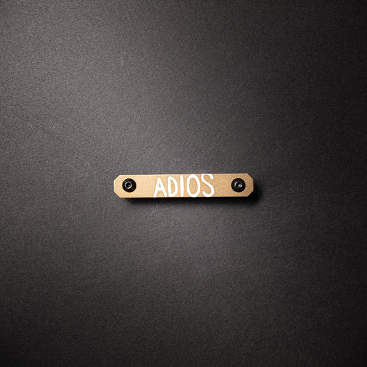 Adios - Small Tag